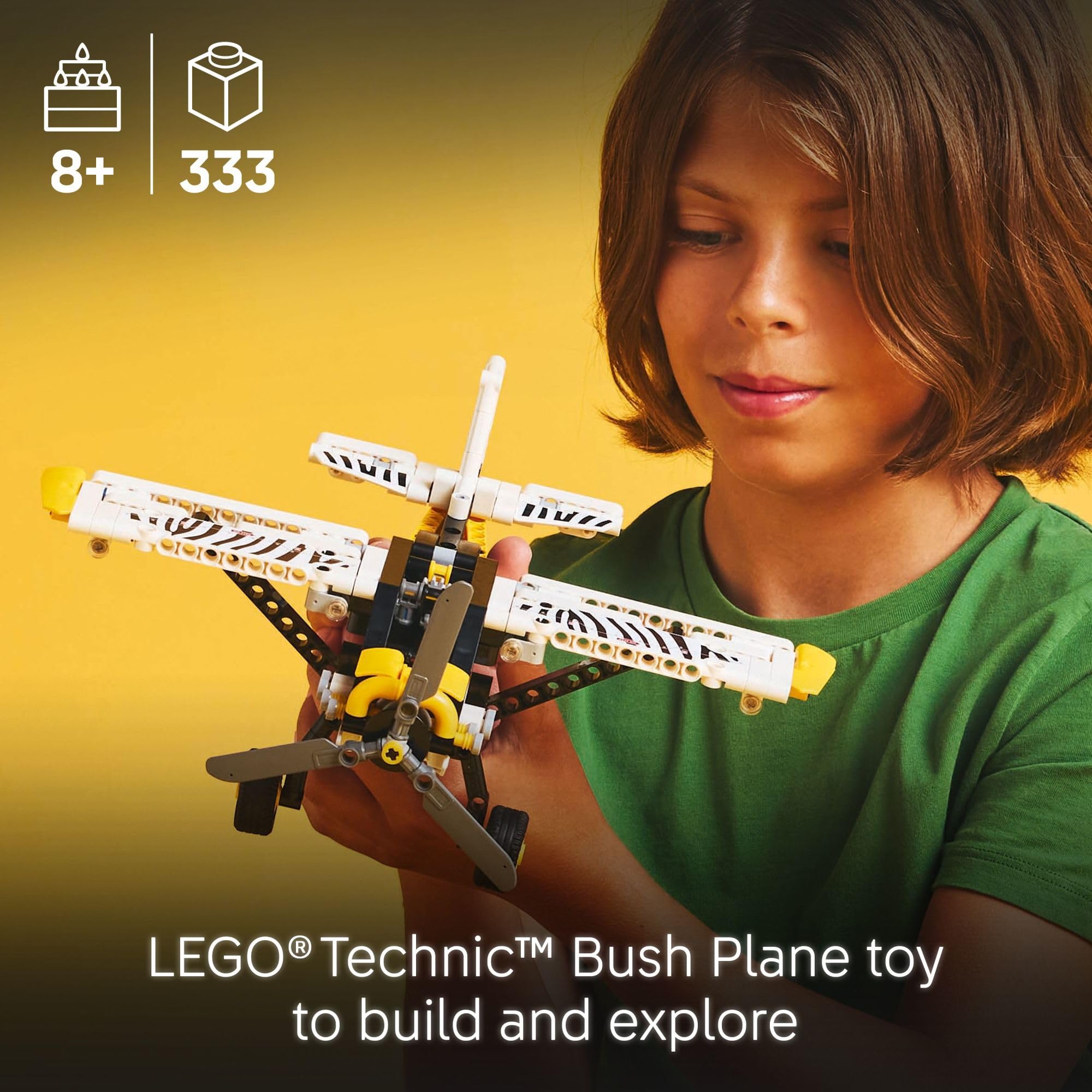 Amazon.com: LEGO Technic Bush Plane Toy - Buildable Airplane Toy